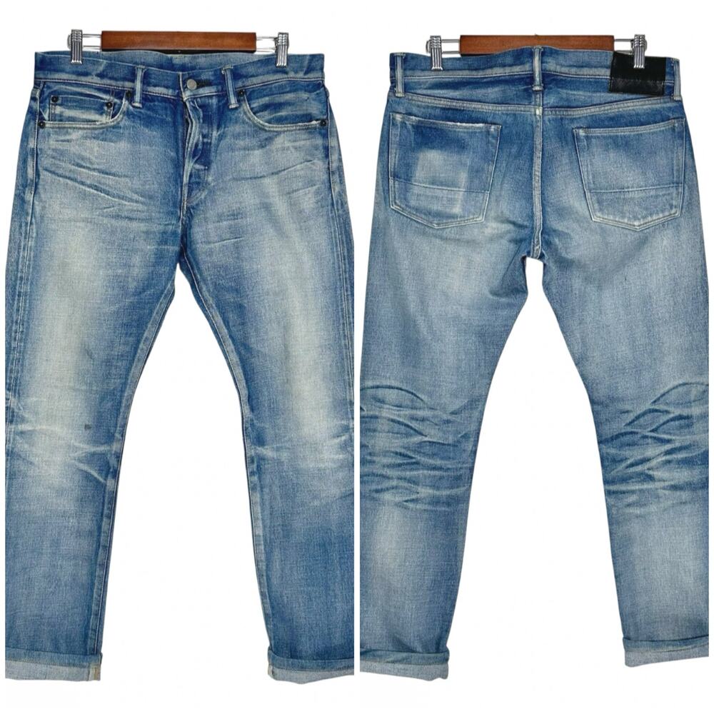 Fabric-Brand & Co. | Men | Japanese Selvedge Slim Straight Denim Jeans | Sz 31